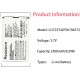 Bateria de Substituição Aousavo Li3723T42P3h704572 para ZTE MF90 e Outros Modelos - Litio Ion 3,7 Volts