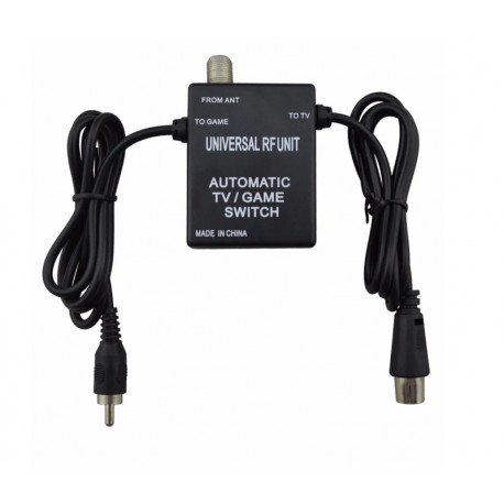 Adaptador de RF Universal 3 em 1 para NES, Atari, Spectrum, SNES e SEGA Genesis,