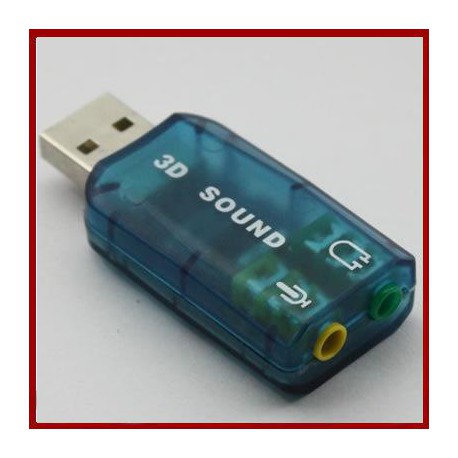 Placa de som USB