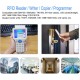 Copiadora/Programadora de Cartões RFID HID ID IC com Leitor NFC, 10 Frequências 125 KHz e 13,56 MHz para Acesso RFID