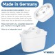 Cartucho de Filtro de Água Compatível com Brita Maxtra+ Plus e Maxtra Pro - Fabricado na Alemanha