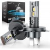 Lâmpadas LED H4 Canbus, 60W, 16000LM, 6500K com Chip CSP