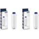De'Longhi Filtro de Água Anticalcário DLSC002 Compatível com Máquinas de Café Automáticas - Pack de 2 Unidades