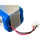 Bateria Li-ion 14.4V 36Wh 2600mAh para Aspirador Robótico - Compatível com Modelo 2349 INR18650 M26-4S1P