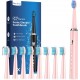 Escova de dentes elétrica sónica para adultos e crianças com gengivas sensíveis - 8 cabeças e 5 modos