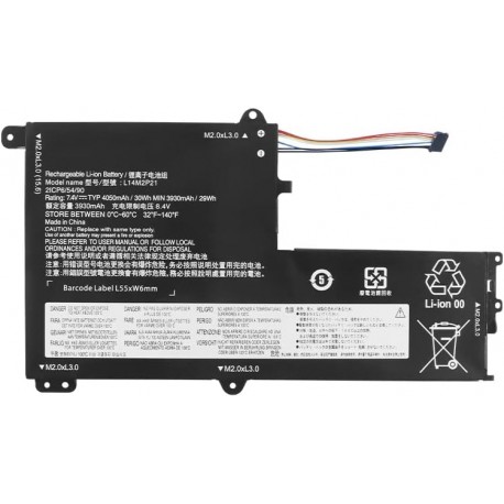 7XINbox 7,4 V 30 Wh 4050 mAh L14M2P21 L14L2P21 - substituição de bateria para Lenovo S41 S41-70 S41-70 AM S4175 S41-70AM-IFI