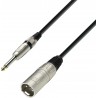 Cabo de Microfone XLR Macho para Jack 6,3 mm Mono - 1 Metro - Série 3-Star