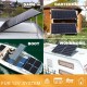 Painel Solar Monocristalino 100W 12V - Alta Eficiência - Ideal para Autocaravanas e Barcos