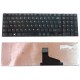 Teclado para Portátil Toshiba Satellite S50 S50-A L50-A L70-A Preto com Estrutura Brilhante em português