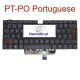 Teclado Preto PT-PT para Honor MagicBook X14 X15 Huawei MateBook WAQ9R WAQ9L