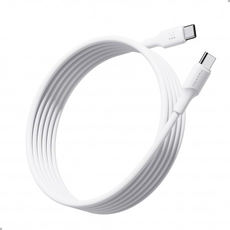 Cabo USB-C para USB-C 3M 60W Carregamento Rápido - iPhone 15 16 Pro Max iPad MacBook Samsung