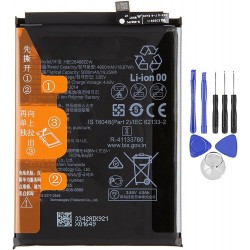 Bateria Compatível Huawei P Smart 2021 HB526488 5000mAh com Kit de Ferramentas