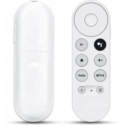 Comando de Substituição para Chromecast Google TV - Controlo Remoto por Voz G9N9N