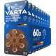 Pilhas VARTA 312 para Aparelhos Auditivos - Pack de 60 - 1,45V