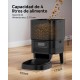 Dispensador Automático de Comida para Gatos e Cães - Programável até 6 Refeições por Dia - 5L