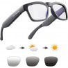 Óculos de Sol Bluetooth com Áudio Open-Ear, Chamadas Mãos Livres e Lentes Polarizadas