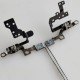 Conjunto de Dobradiças LCD para HP 15-DY 15-EF 15S-FQ 15S-EQ 15-FQ 15T TPN-Q222 Q230 Esquerda e Direita