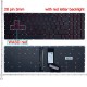 Teclado português retroiluminado para Acer Nitro 5 AN515-51 AN515-52 AN515-53 AN515-41 AN515-42 AN515-31