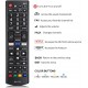 Comando universal RM-L1379 para LG Smart TV com botões de acesso rápido Netflix e Amazon sem configuração