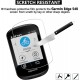 Protetor de ecrã em vidro temperado para Garmin Edge 540 e Edge 840 9H resistente a riscos 3 unidades