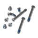 Conjunto de Parafusos de Tampa Inferior para MacBook Pro 13 - 15 - 17 A1278 A1286 A1297 - 10 Unidades