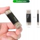 Pen USB 128GB 2 em 1 OTG USB 2.0 e Tipo C Compatível com Android e Windows - Preto