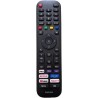 Comando alternativo Hisense EN2G30H para Smart TV LCD LED Ultra HD - sem configuração - infravermelhos