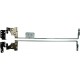 Dobradiças para portátil Lenovo IdeaPad G50 - G50-30 - G50-70 - G50-80 - Z50-70 - esquerda e direita - AM0TH000110