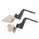 Dobradiças para portátil Dell Latitude 5530 - E5530 - esquerda e direita - compatível MJ39H - FP4F2