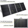 Painel Solar Dobrável 400W 36V em Mala com Alta Eficiência e Kit de Conexão para Aplicações Móveis