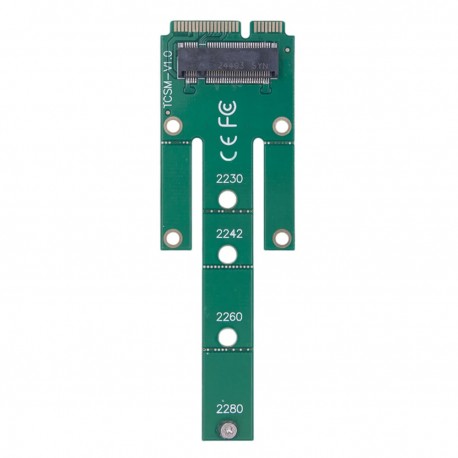 Adaptador SSD M.2 NGFF para MSATA 2230-2280 Conversor com Montagem