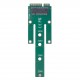 Adaptador SSD M.2 NGFF para MSATA 2230-2280 Conversor com Montagem
