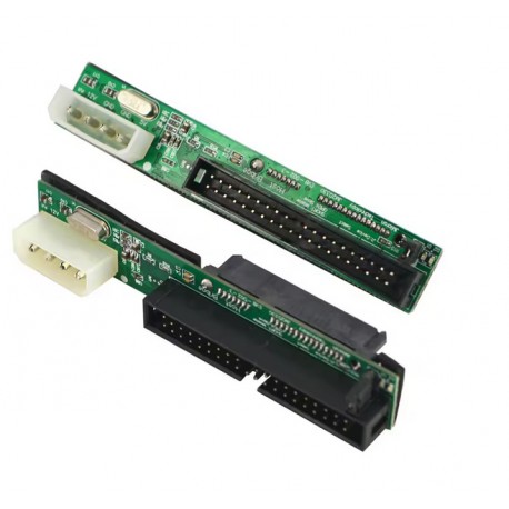 Adaptador IDE 2.5 polegadas para IDE 3.5 polegadas com alimentação Molex para HDD portátil em torre