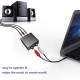 Adaptador de Áudio 5.1 RCA para 3x Jack 3.5 mm Bidirecional Compatível com Consolas e Altifalantes Multimédia