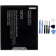 Bateria Compatível Motorola Moto E3 Power XT1706 GK50 2120mAh com Kit de Ferramentas Incluído