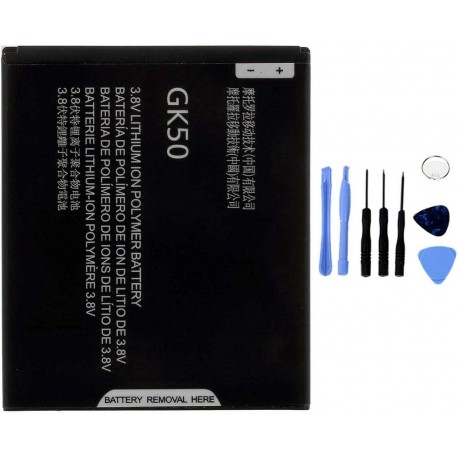 Bateria Compatível Motorola Moto E3 Power XT1706 GK50 2120mAh com Kit de Ferramentas Incluído