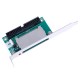 Adaptador Compact Flash CF para IDE 40 Pinos com suporte PCI para computadores e portáteis