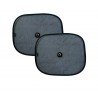 Pack 2 Guarda-sóis com Ventosa para Carro em RPET 44x38cm Compatível com Todos os Veículos