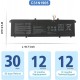 Bateria 50Wh C31N1905 para ASUS VivoBook S13 S14 S15 D533IA S533FA S533FL S433EA  - Ficha curta