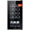 Vinhoteca EVVO VT15 para 15 Garrafas com Display Digital, Arrefecimento Silencioso e Temperatura Regulável