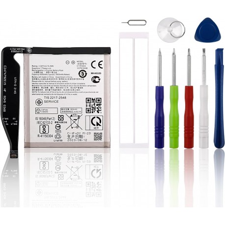 Bateria Compatível Asus Zenfone 8 ZS590KS C11P2003 com Kit de Ferramentas Substituição
