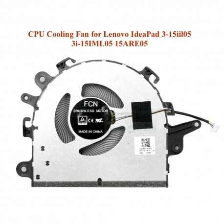 Ventoinha de Arrefecimento CPU Lenovo IdeaPad 3-15IIL05 3i-15IML05 15ARE05 S145 BAPB0807R5HY006