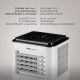 Ar condicionado portátil Ufesa A7 3 em 1 7000 BTU silencioso com temporizador LED controlo remoto 12 m