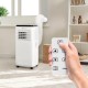 Ar condicionado portátil Ufesa A7 3 em 1 7000 BTU silencioso com temporizador LED controlo remoto 12 m