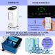 Climatizador portátil Klarstein IceWind Plus 4 em 1 65W com humidificador ventilador depósito 7L silencioso LED