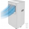 Ar condicionado portátil Cecotec ForceClima 7100 Soundless 7000 BTU 4 modos 2 velocidades LED com kit de janela