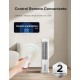 Refrigerador de ar Pelonis 3 em 1 55W portátil com humidificador ventilador 3 velocidades 5L oscilação 60 controlo remoto