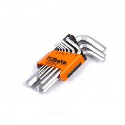 Conjunto de 9 chaves allen curtas - 96 BPC/SC9 com suporte compacto e funcional