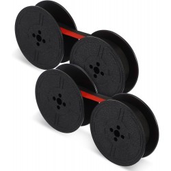 Fita de escrever dupla para máquina de escrever DIN 2103 32755 - vermelho e preto - 2 unidades
