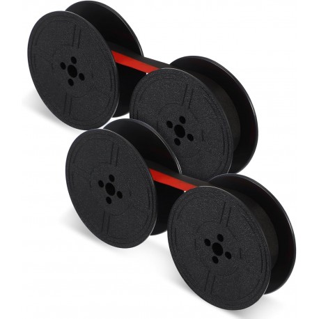 Fita de escrever dupla para máquina de escrever DIN 2103 32755 - vermelho e preto - 2 unidades